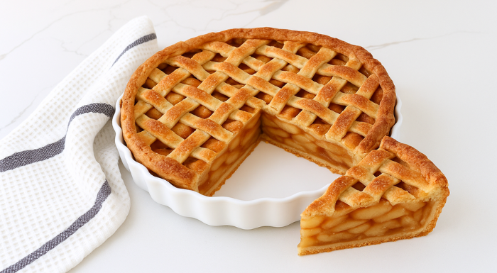 طريقة عمل فطيرة التفاح&nbsp;