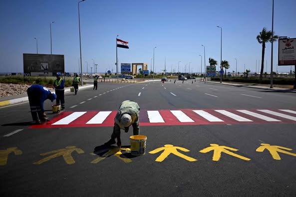 طرق شرم الشيخ تتزين، فيتو