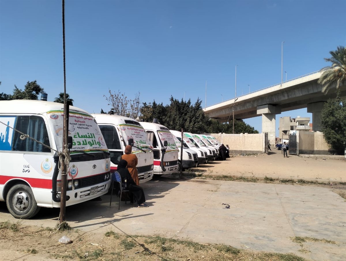 جانب من أعمال القافلة، فيتو