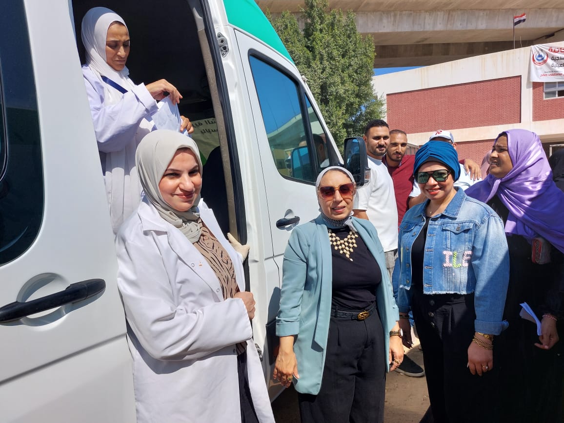 جانب من أعمال القافلة، فيتو