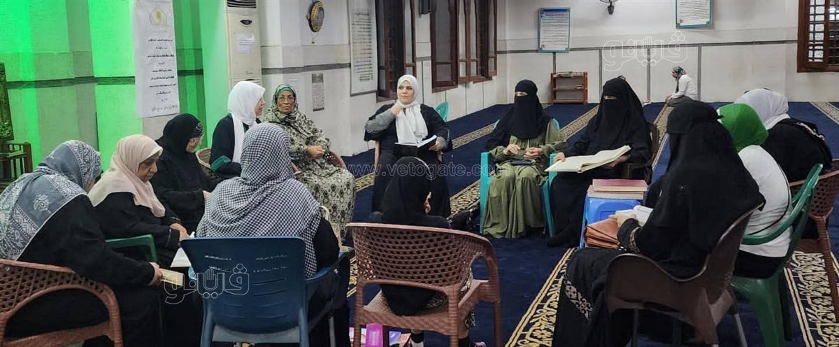 أوقاف بورسعيد تنظم دروس دعوية للسيدات، فيتو