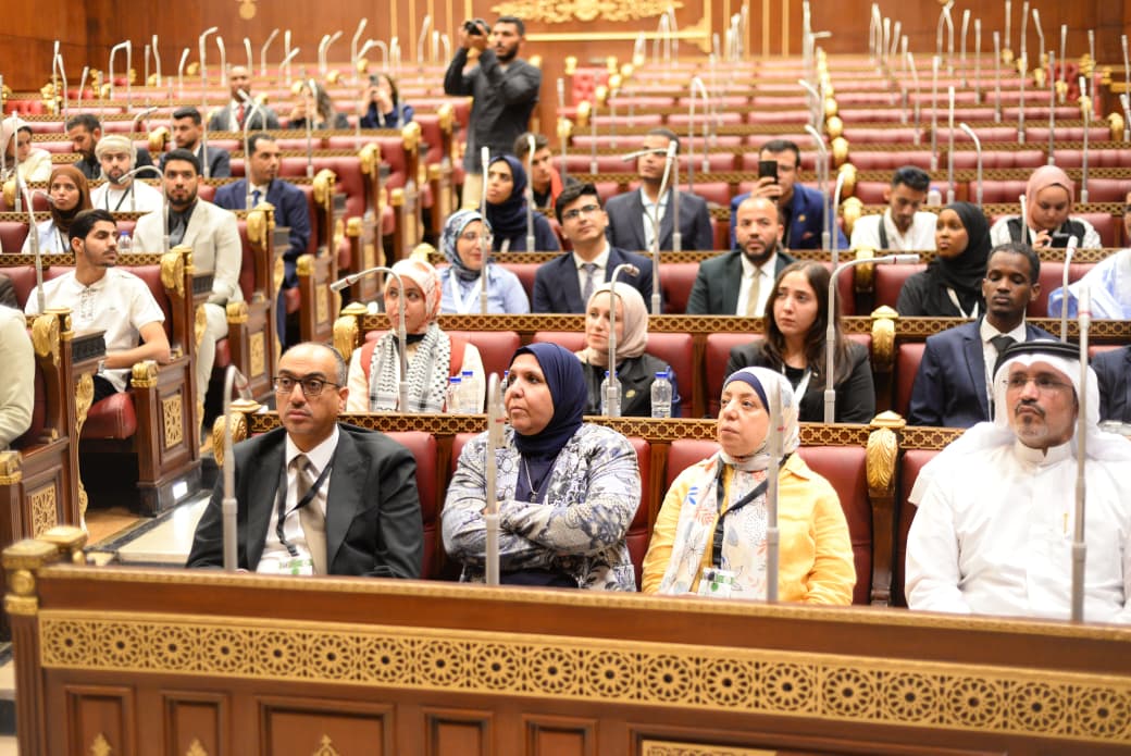 الشباب العربي يزور مجلس الشيوخ ضمن فعاليات نموذج محاكاة البرلمان