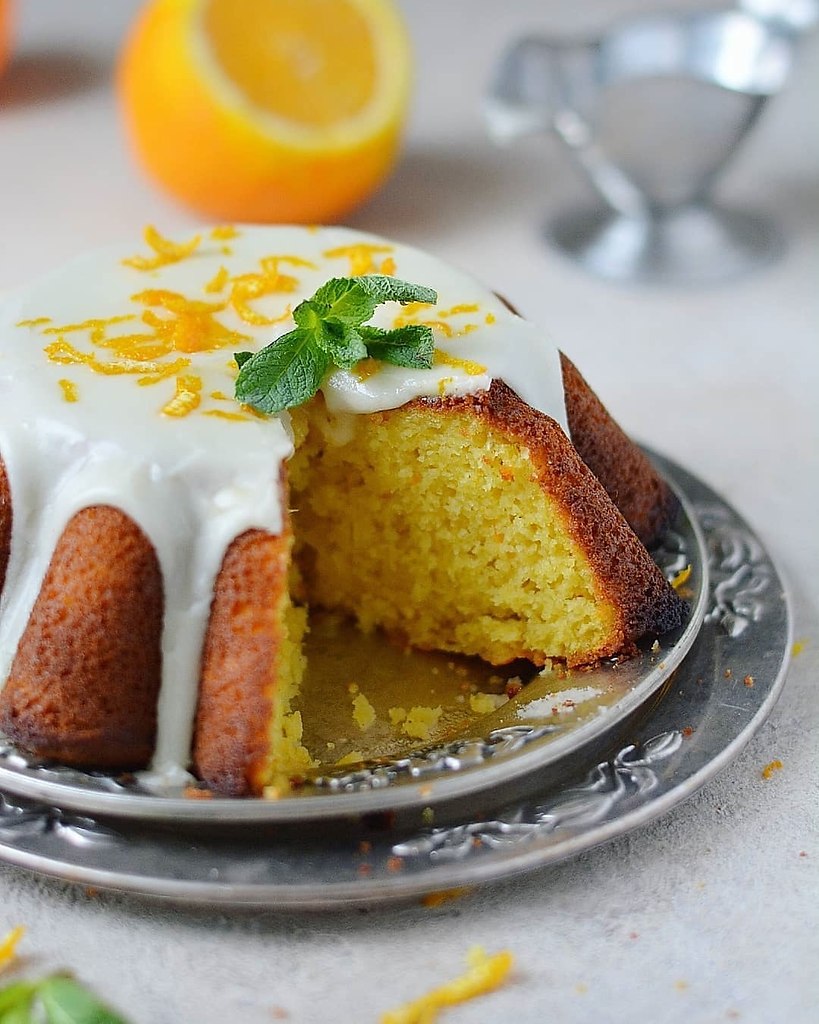 كيك البرتقال