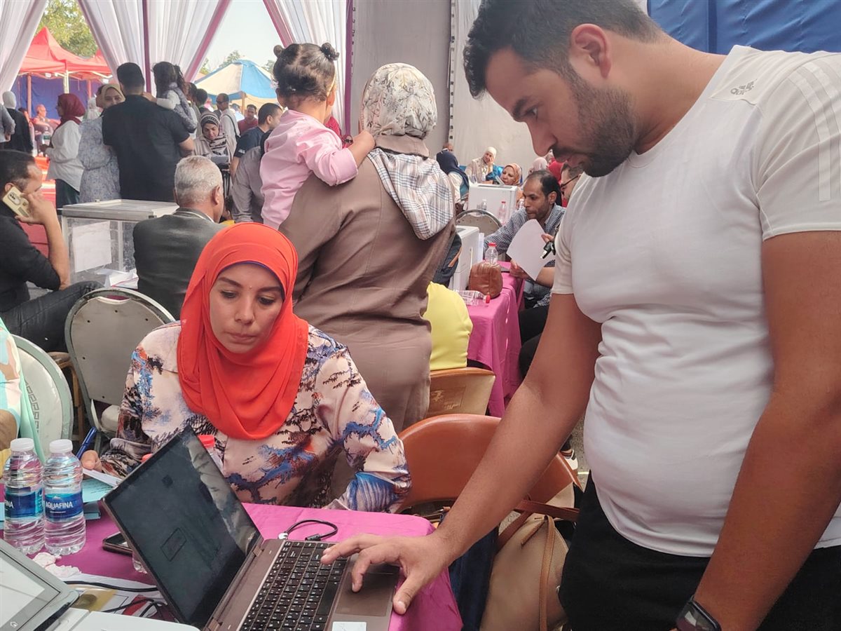 الشباب والرياضة تتابع أول تجربة للتصويت الإلكتروني بأندية الجيزة