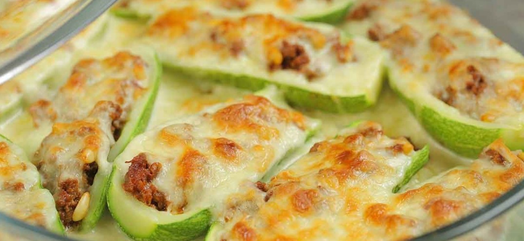 الكوسة بالبشاميل