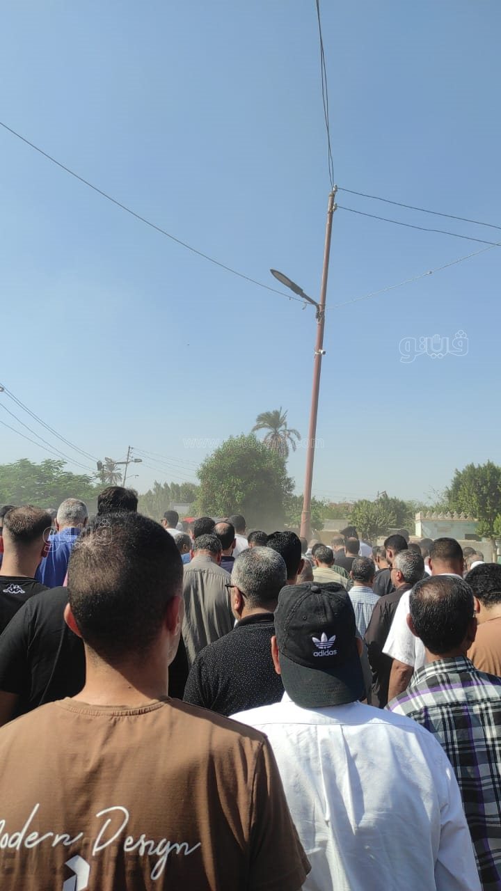 جنازة ضابط شرطة بالشرقية،فيتو