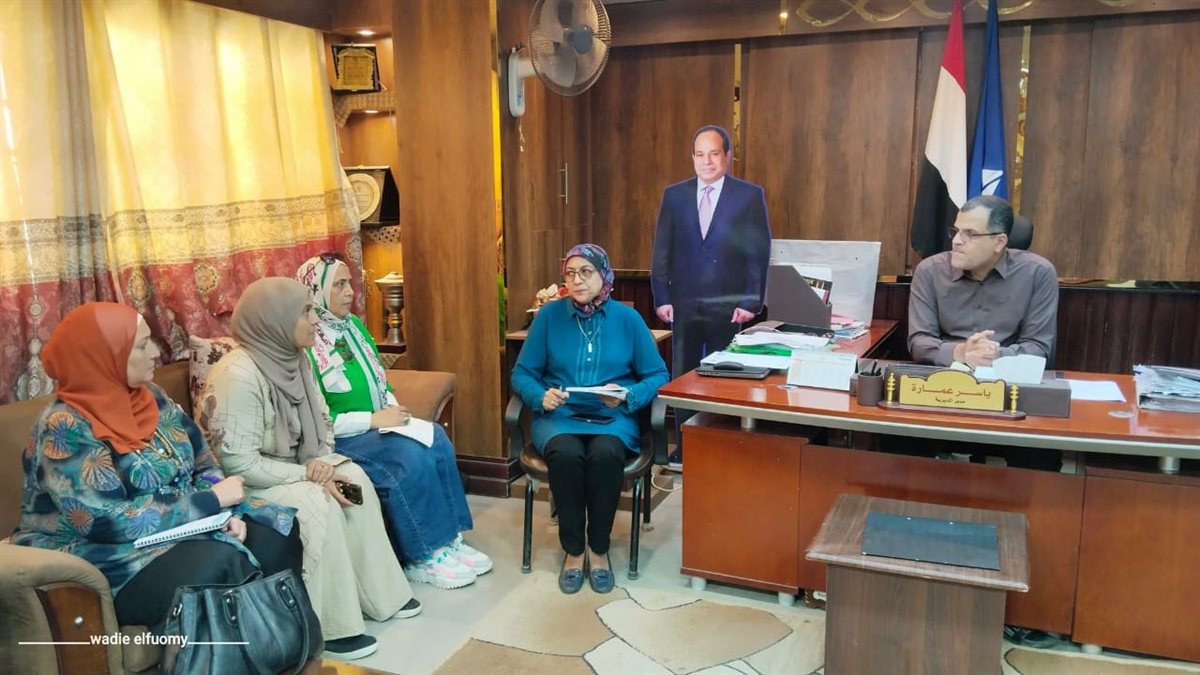 وكيل الوزارة يجتمع مع &nbsp;موجهي عموم المواد الدراسية ومديري المراحل التعليمية بدمياط
