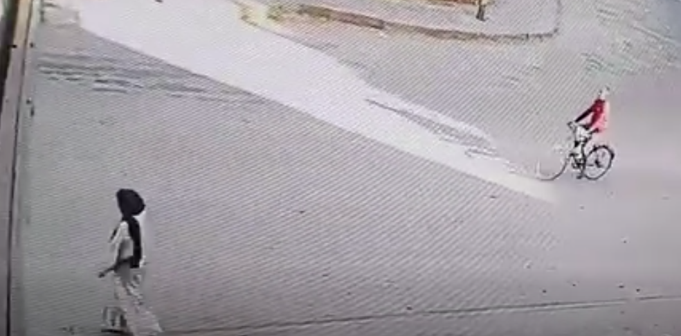 لص يسرق هاتف محمول لفتاة، فيتو