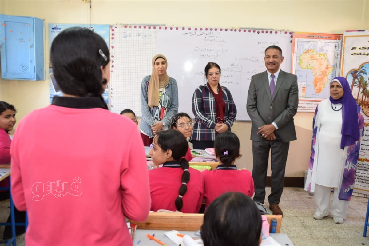 اللجنة الوزارية تتفقد مدارس بورفؤاد، فيتو