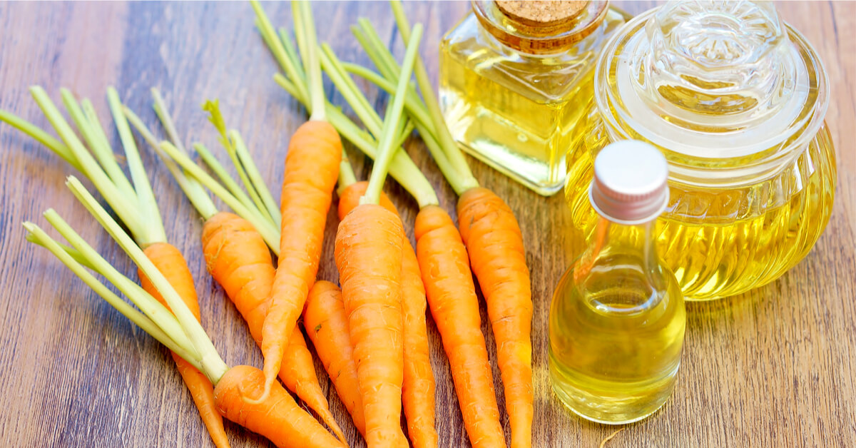 فوائد زيت الجزر