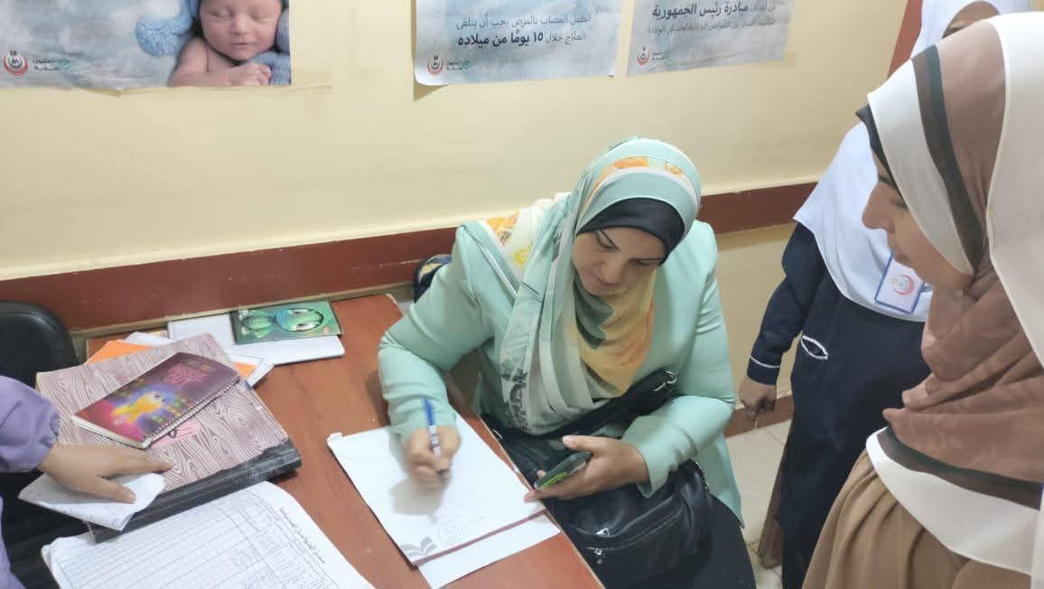 جانب من المرور على الوحدات الصحية،فيتو