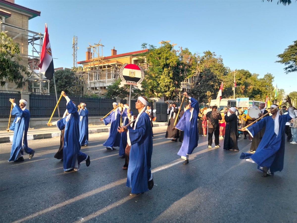 ديفلية مهرجان الفنون الشعبية بالإسماعيلية، فيتو