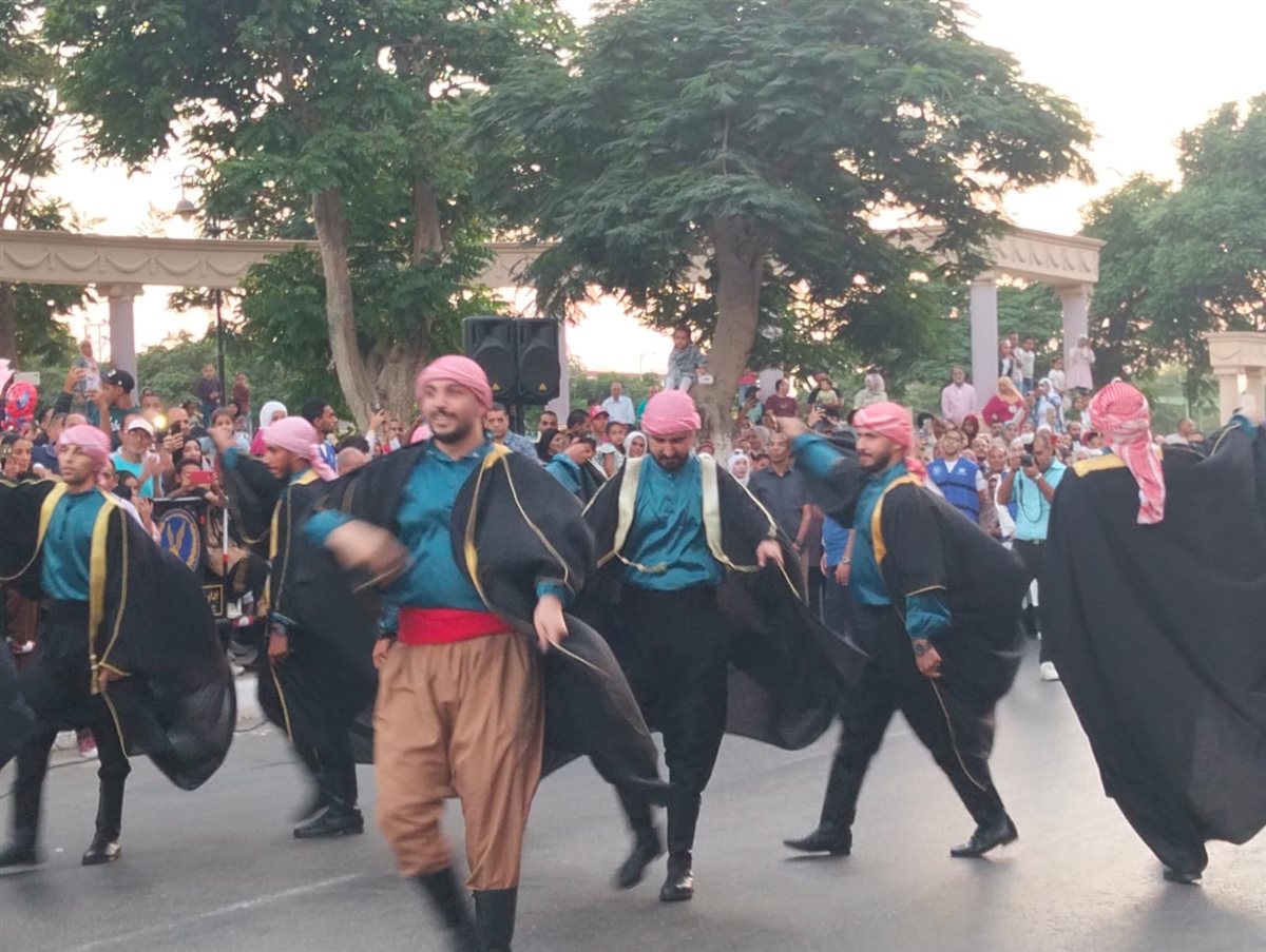 ديفلية مهرجان الفنون الشعبية بالإسماعيلية، فيتو