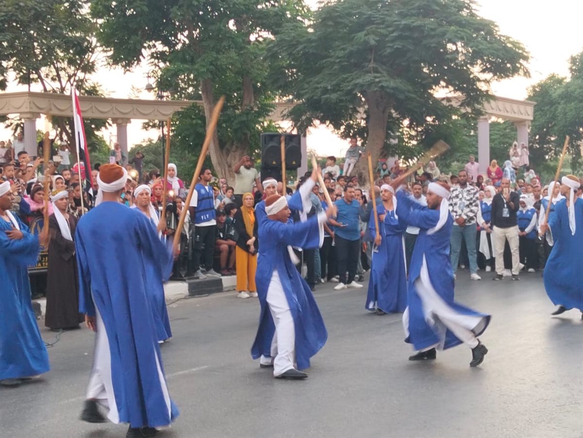 ديفلية مهرجان الفنون الشعبية بالإسماعيلية، فيتو