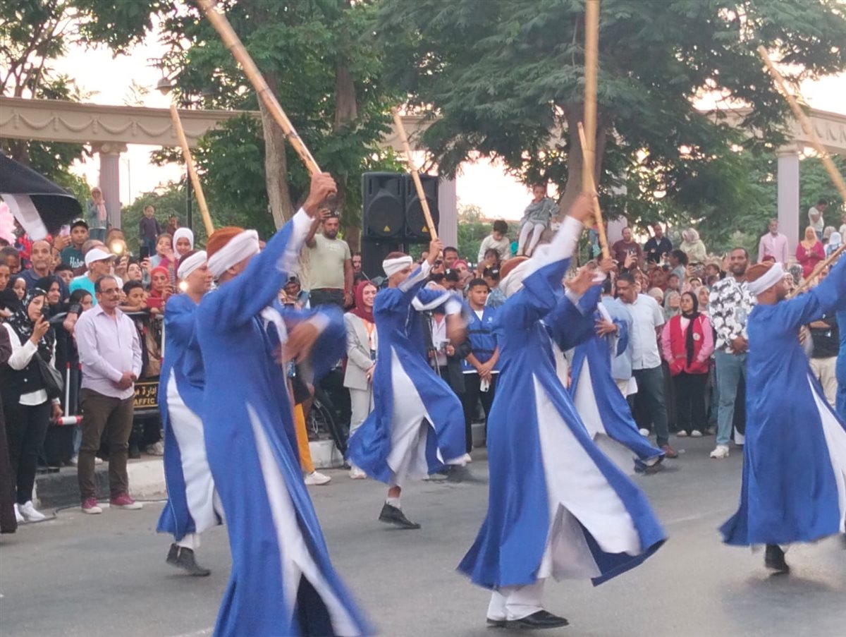 ديفلية مهرجان الفنون الشعبية بالإسماعيلية، فيتو