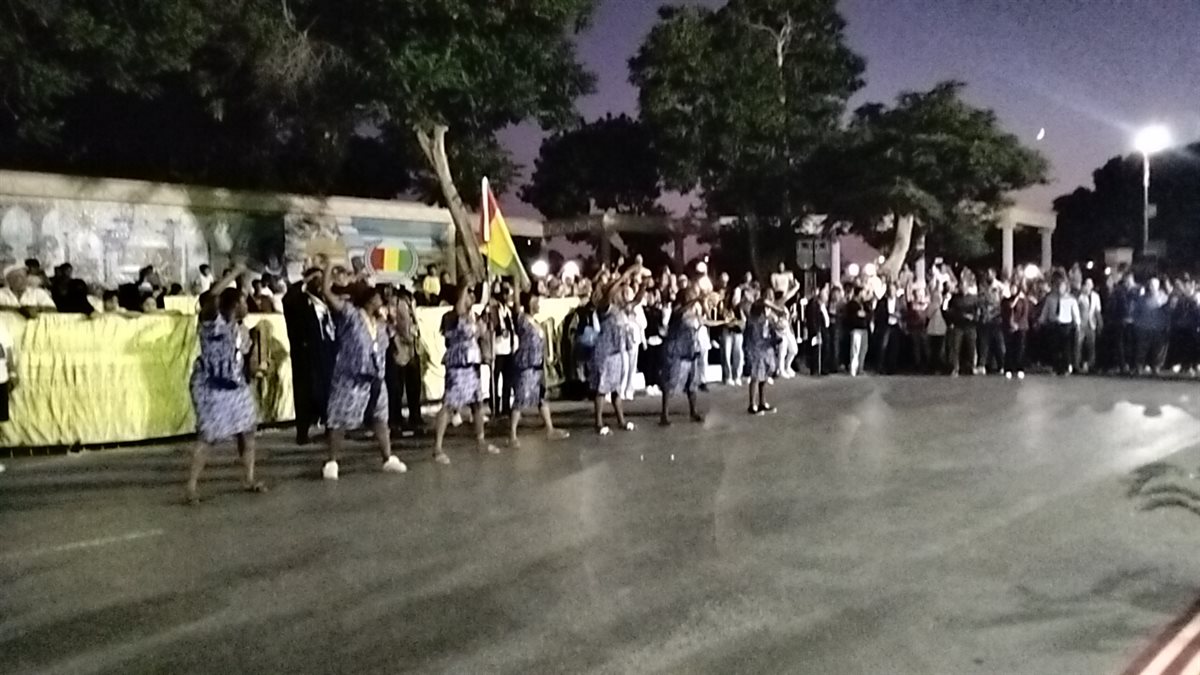 ديفلية مهرجان الفنون الشعبية بالإسماعيلية، فيتو