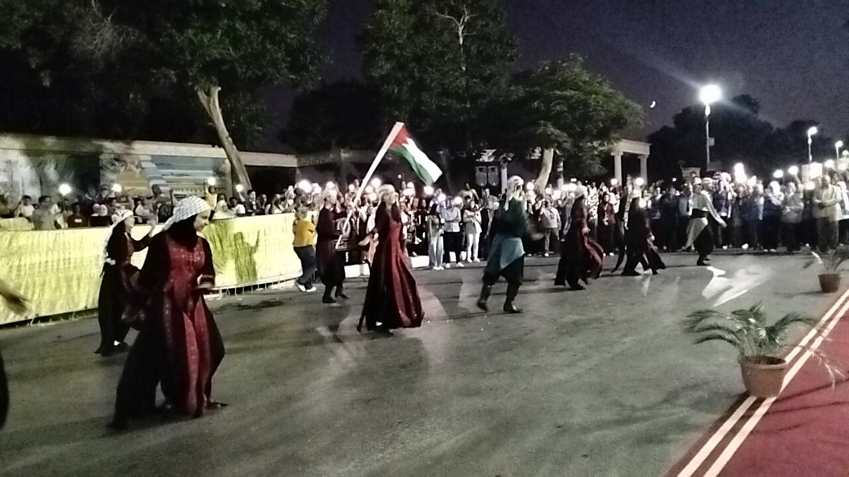 ديفلية مهرجان الفنون الشعبية بالإسماعيلية، فيتو