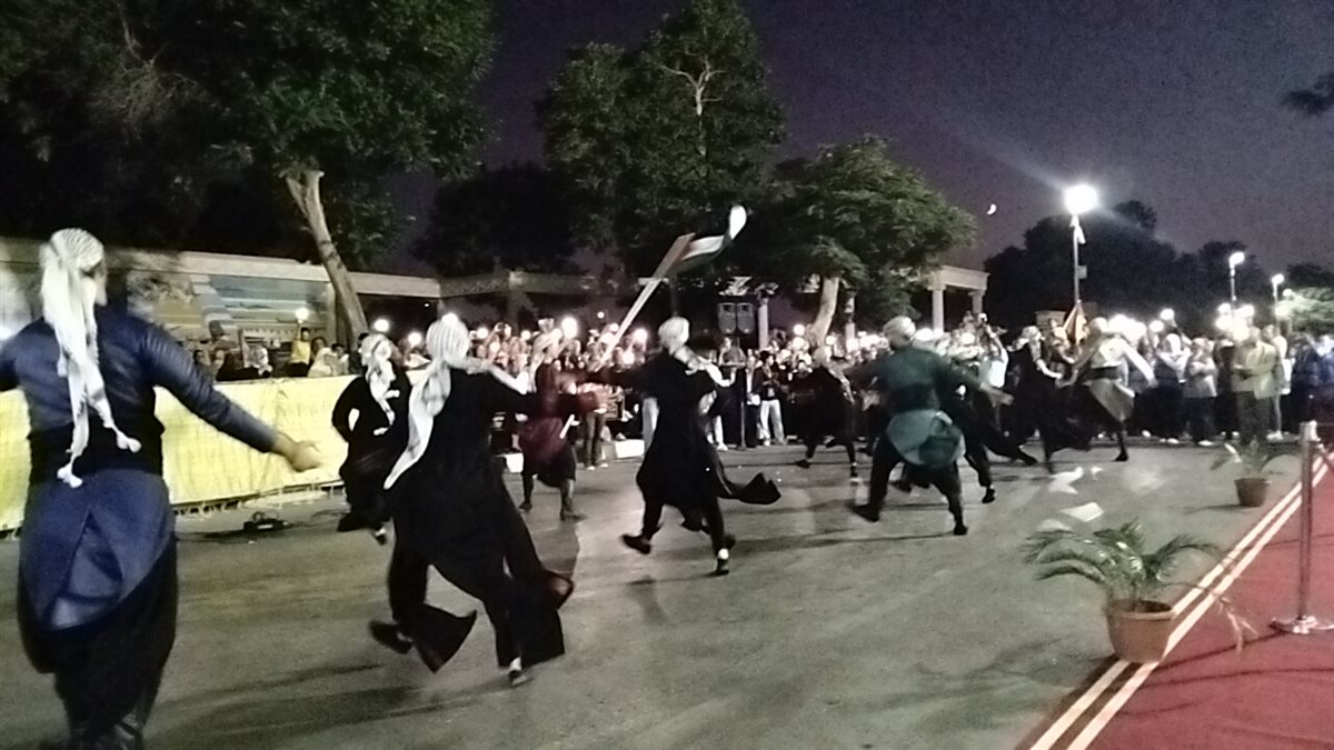 ديفلية مهرجان الفنون الشعبية بالإسماعيلية، فيتو