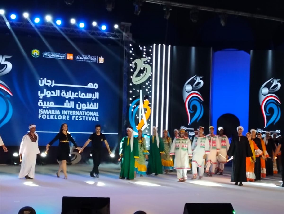 جانب من فاعليات حفل الافتتاح، فيتو