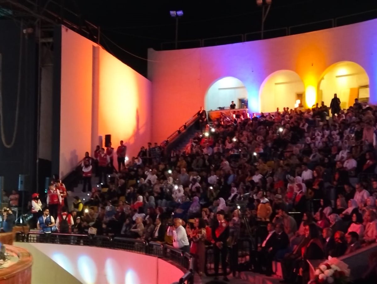 جانب من فاعليات حفل الافتتاح، فيتو