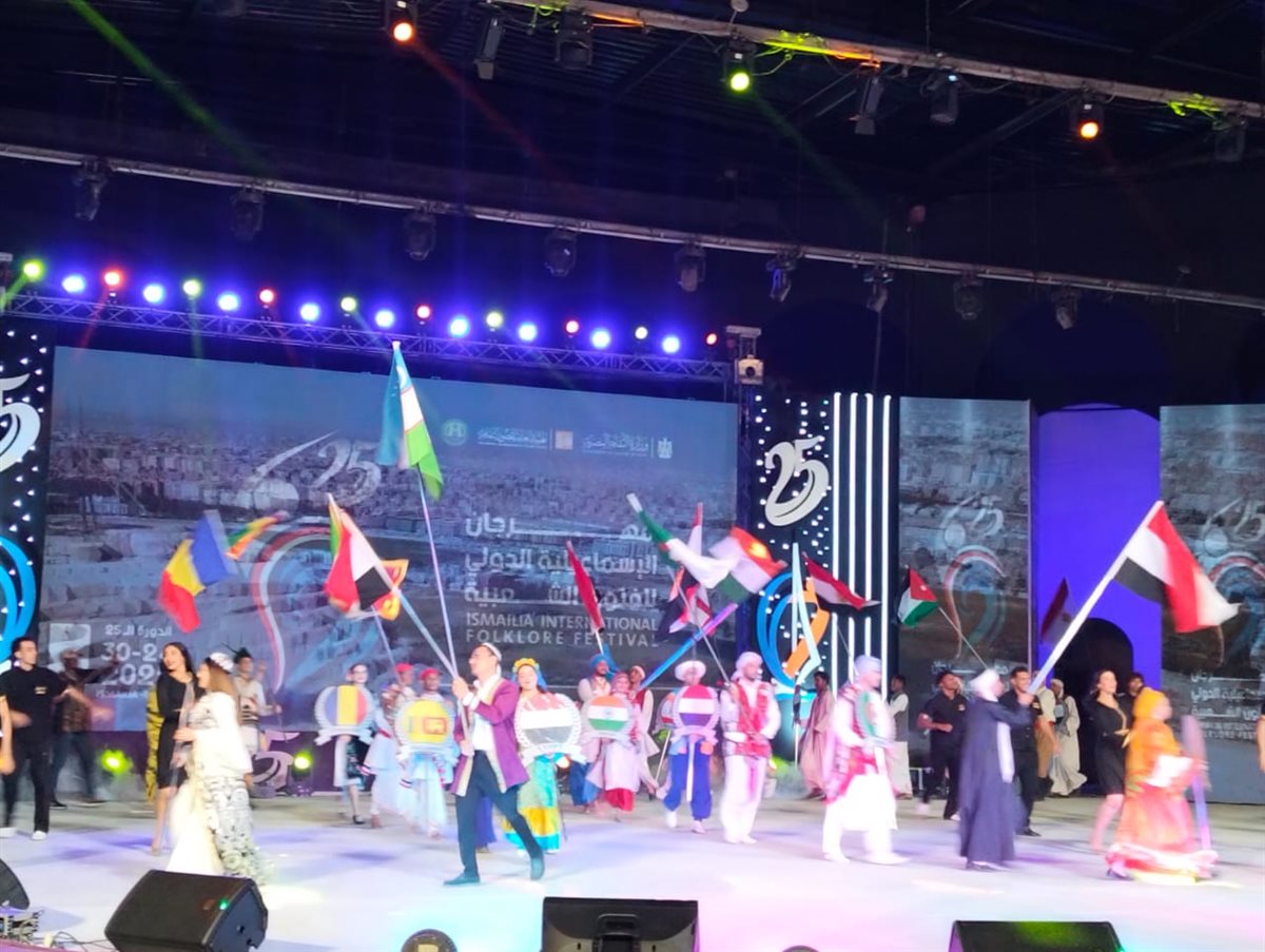 جانب من فاعليات حفل الافتتاح، فيتو