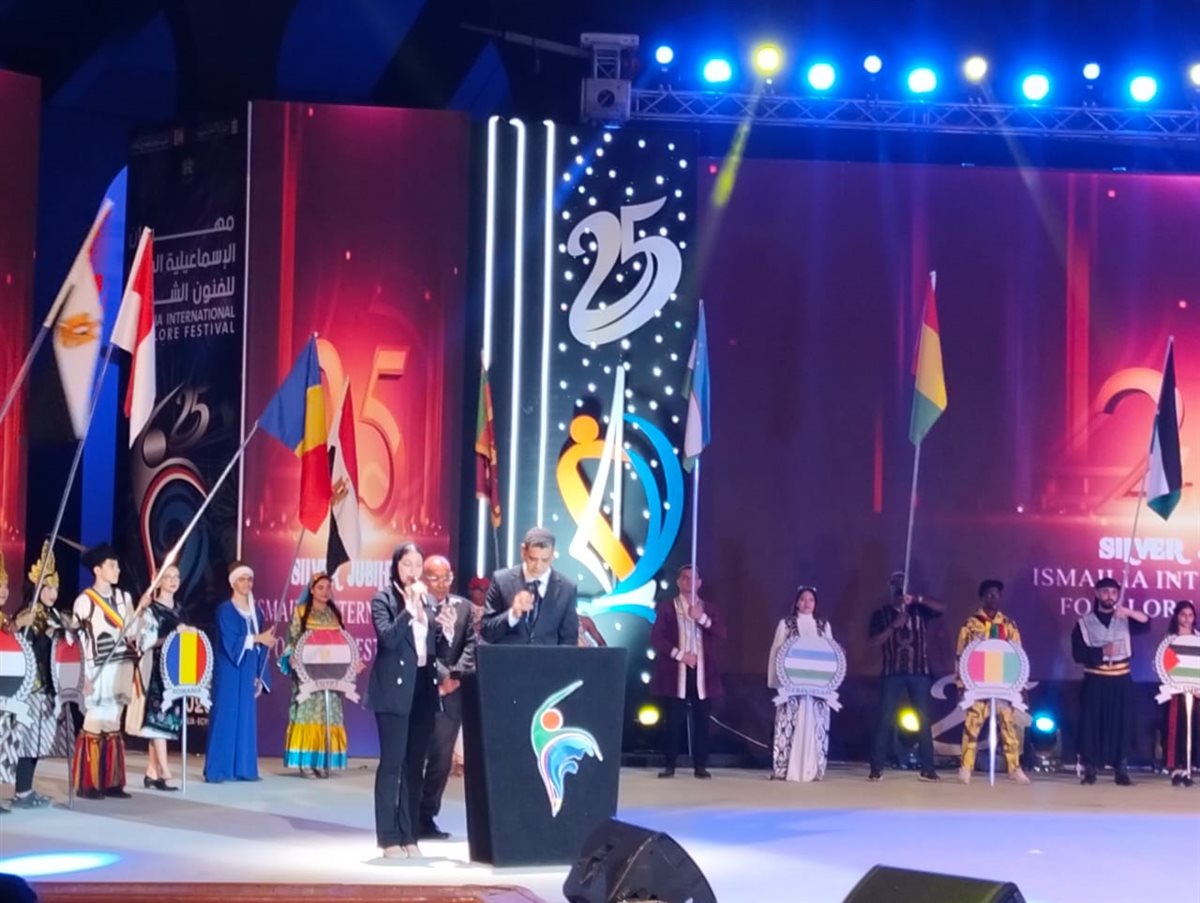 جانب من فاعليات حفل الافتتاح، فيتو