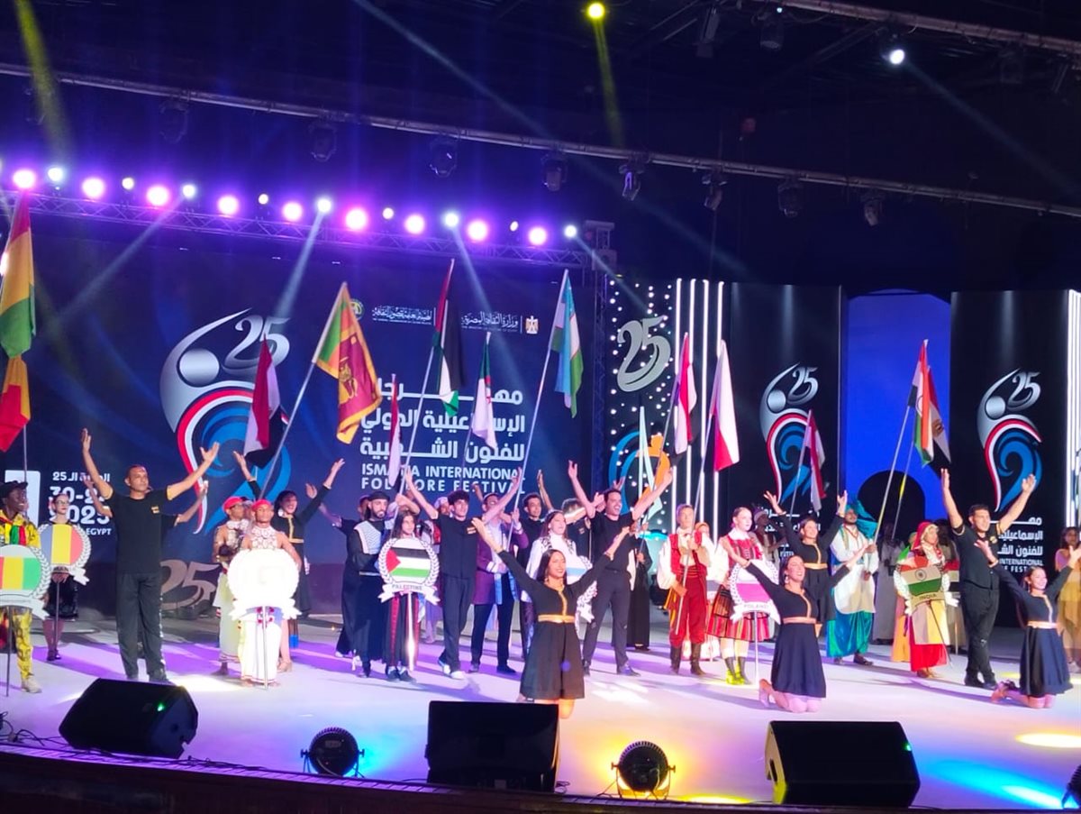 جانب من فاعليات حفل الافتتاح، فيتو