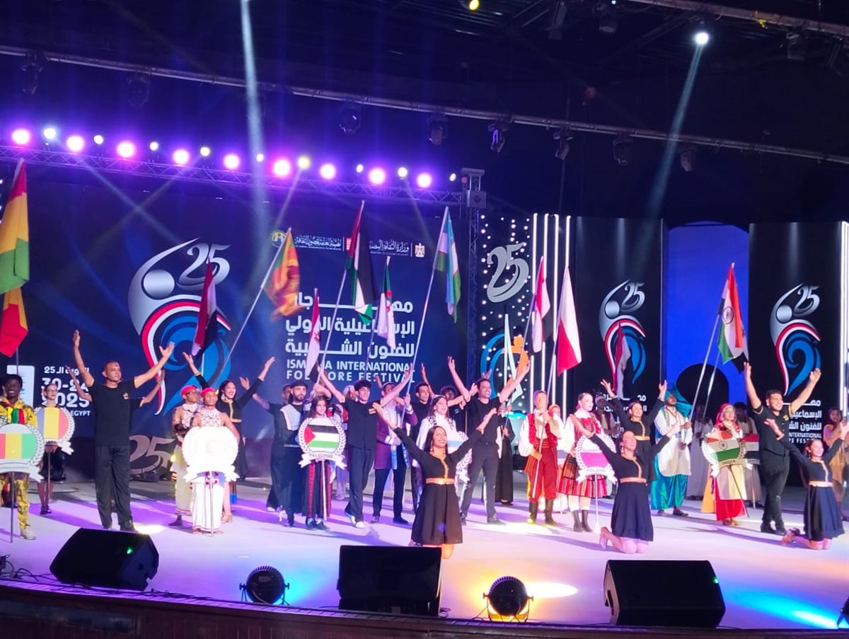 جانب من فاعليات حفل الافتتاح، فيتو