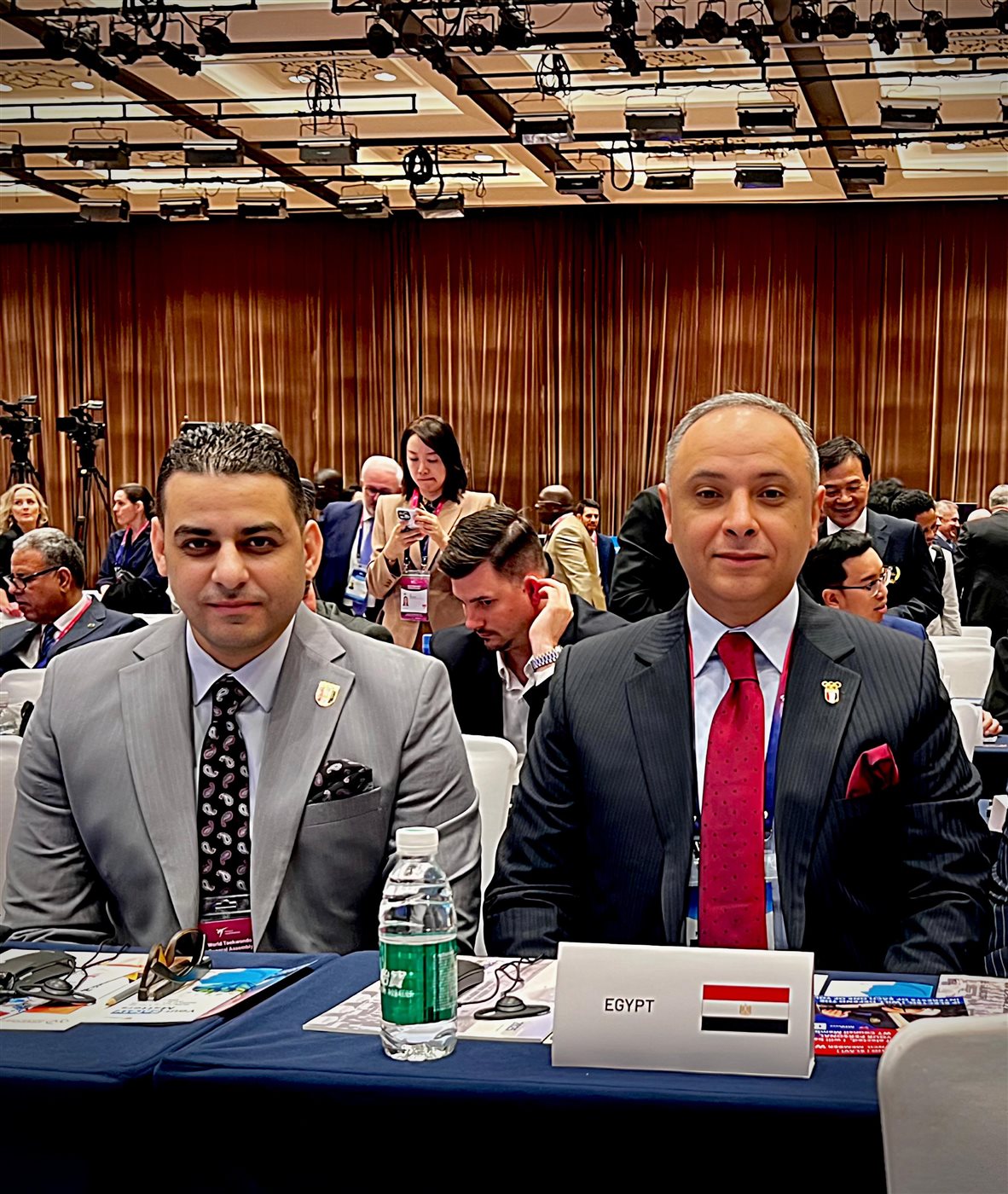 محمد مصطفى ومحمد عجيزة، فيتو