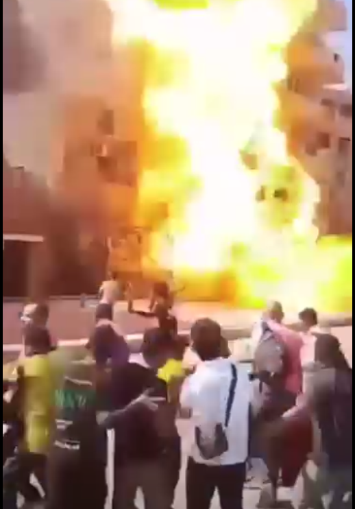 إنفجار ضخم في مخبز السيل في أسوان، فيتو