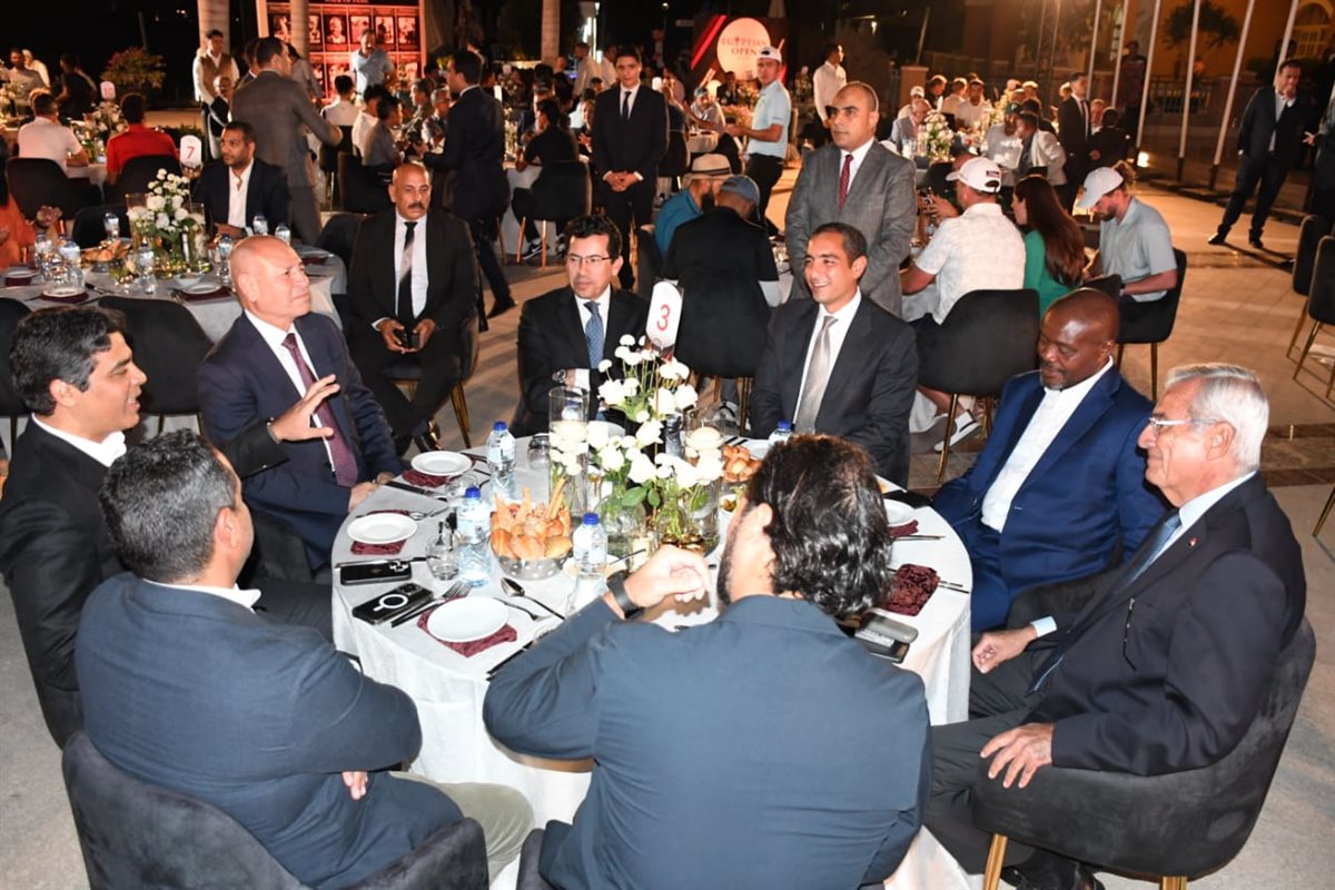 أشرف صبحي يشهد انطلاق بطولة مصر الدولية المفتوحة للجولف بمشاركة 35 دولة