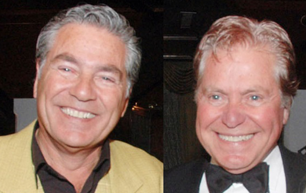 الشقيقان مصطفى وحسين فهمى&nbsp;