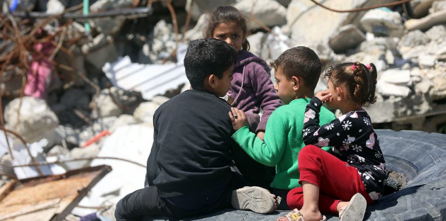 إنقاذ أطفال غزة المضارين من الحرب، فيتو