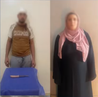 القلض على عامل خردة وزوجته بالتعدى على عامل بسلاح أبيض بالشرقية