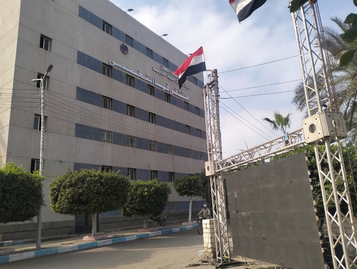 تركيب شاشات لبث افتتاح المتحف المصري القليوبية ، فيتو