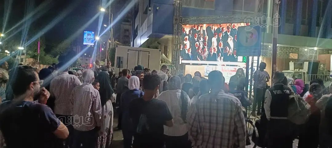 ميادين الشرقية تتحول إلى ساحات فخر واحتفال بـ81 شاشة تنقل لحظة ميلاد المتحف الكبير،فيتو
