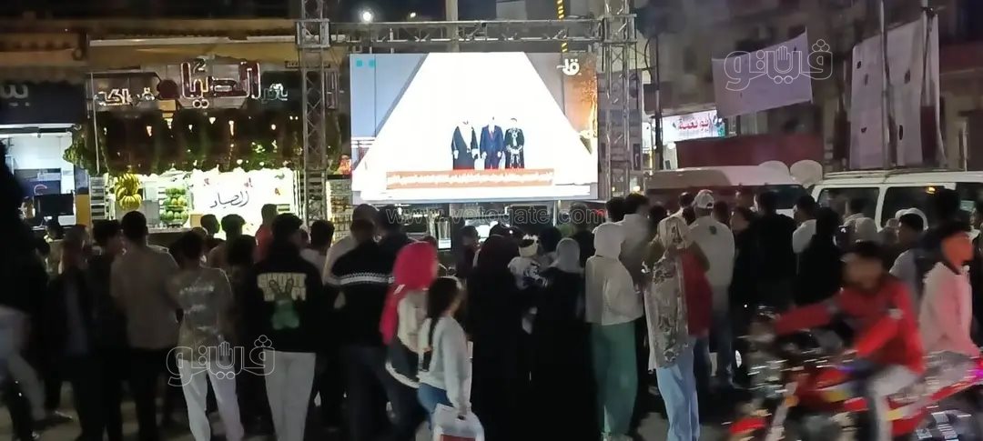 ميادين الشرقية تتحول إلى ساحات فخر واحتفال بـ81 شاشة تنقل لحظة ميلاد المتحف الكبير،فيتو