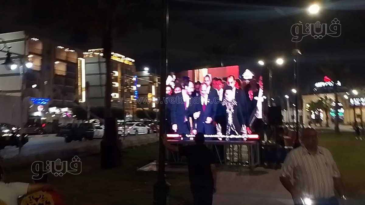 أهالي بورسعيد يتابعون افتتاح المتحف المصري الكبير، فيتو