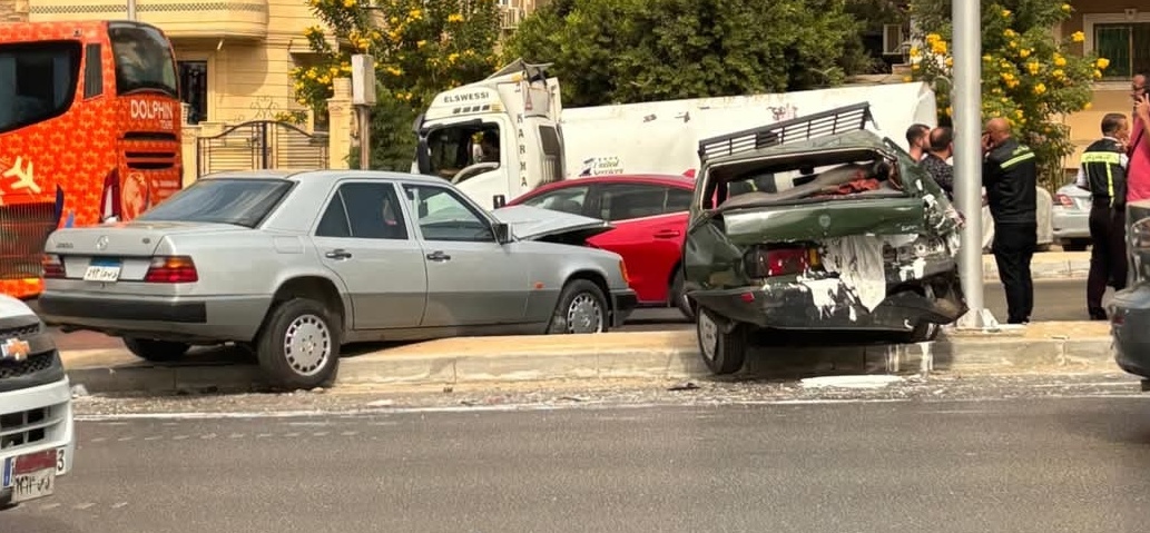 حادث تصادم بالتجمع