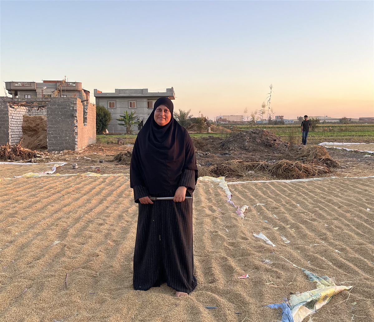 الحاجة هدى اشهر تاجرة حبوب بالبحيرة، فيتو