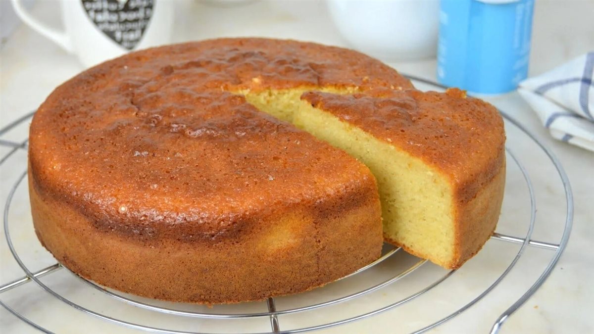 كيكة الزبادي بالبرتقال