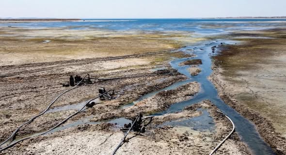 جفاف نهر دجلة في العراق، فيتو