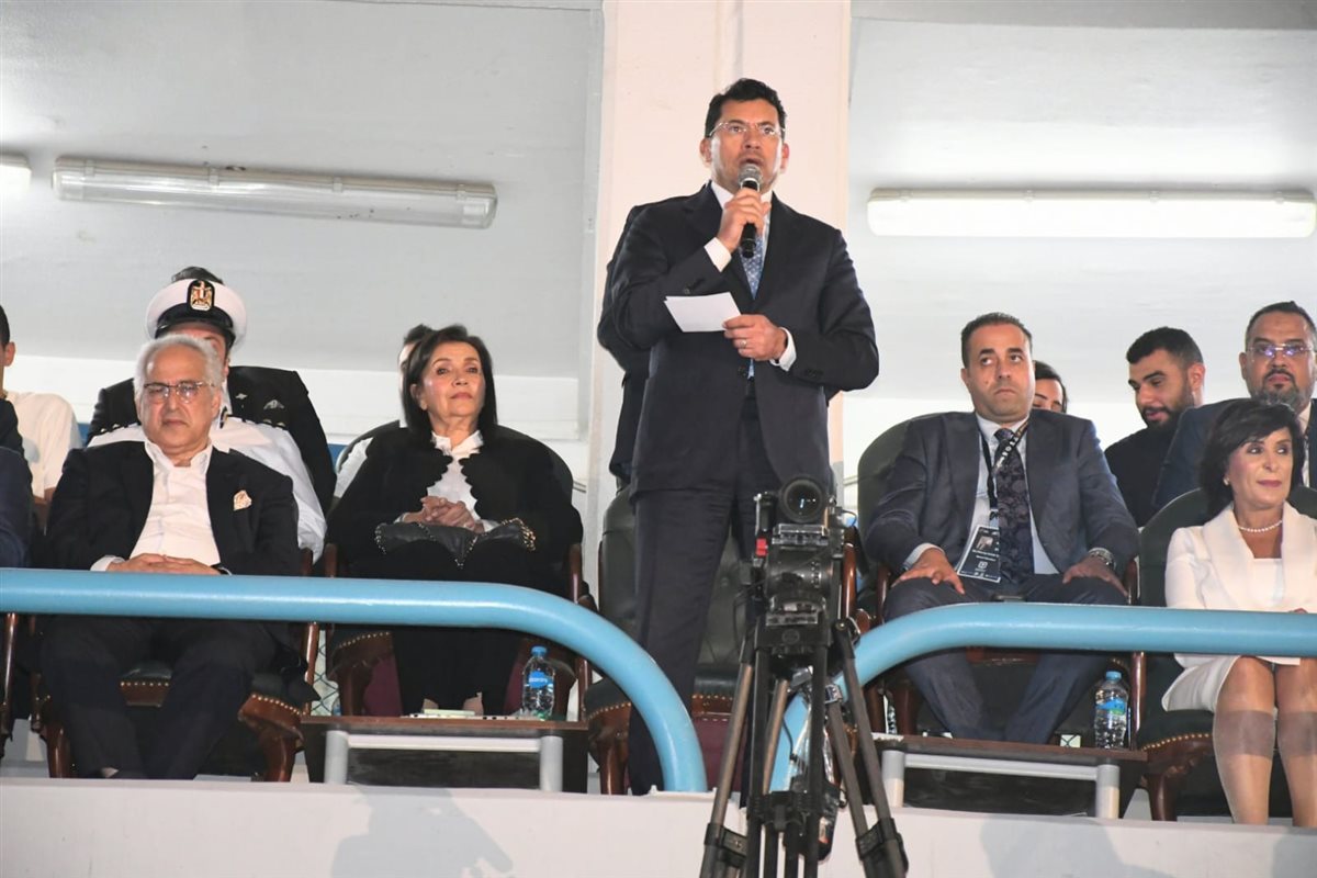 أشرف صبحي يفتتح بطولة العالم لتنس الطاولة للإعاقات الذهنية بمشاركة 10 دول