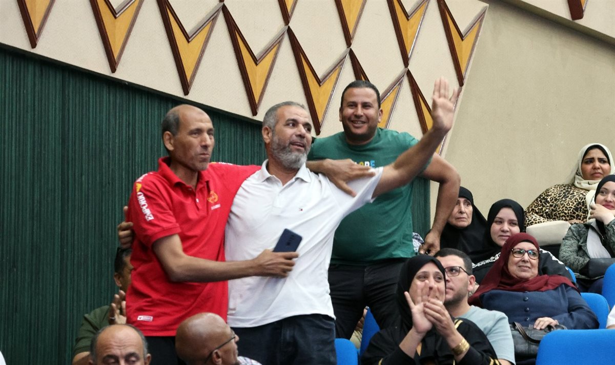 أبرز مراسم الفرحة خلال إجراء قرعة الحج بالإسماعيلية، فيتو