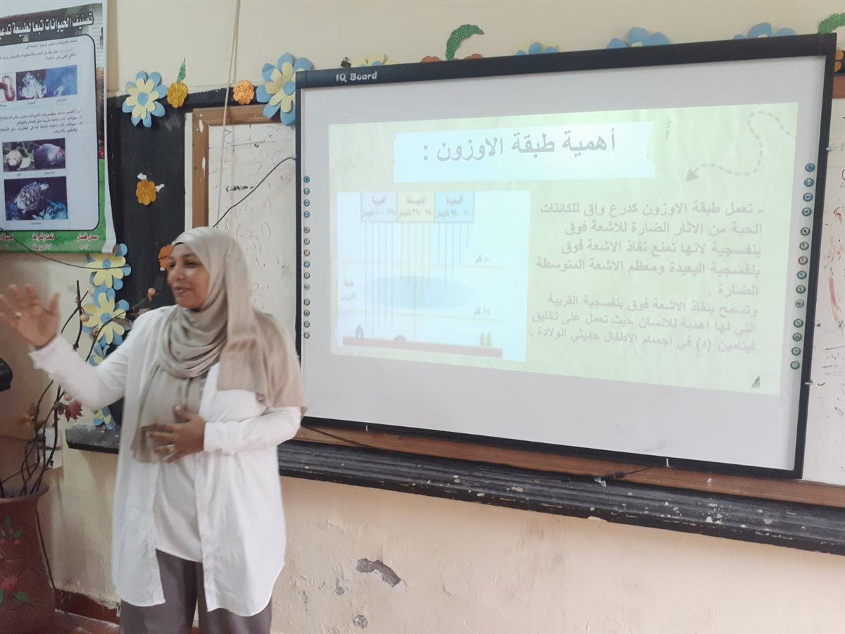 جانب من الفاعليات البيئية بمدارس الإسماعيلية، فيتو