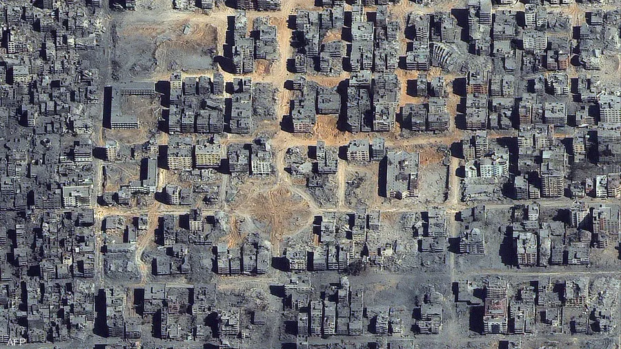 دمار هائل في قطاع غزة، فيتو 