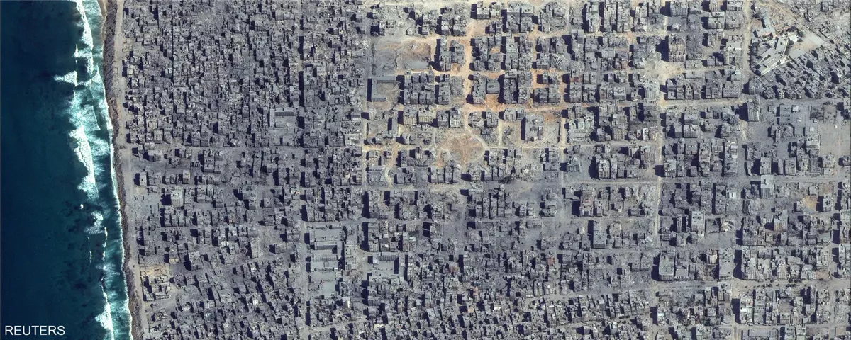 دمار هائل في قطاع غزة، فيتو 