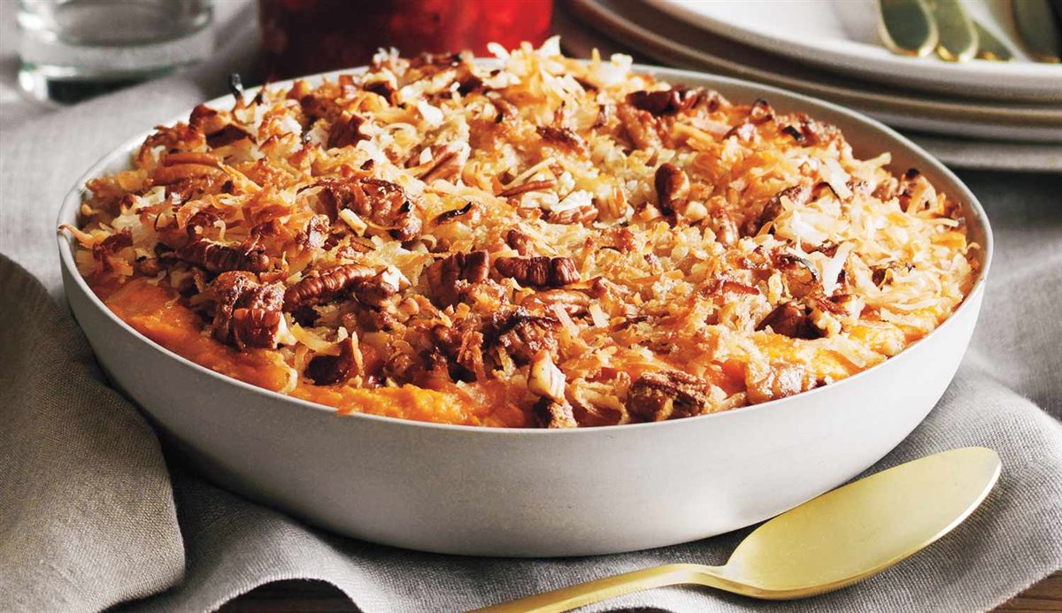 كيكة البطاطا الحلوة 