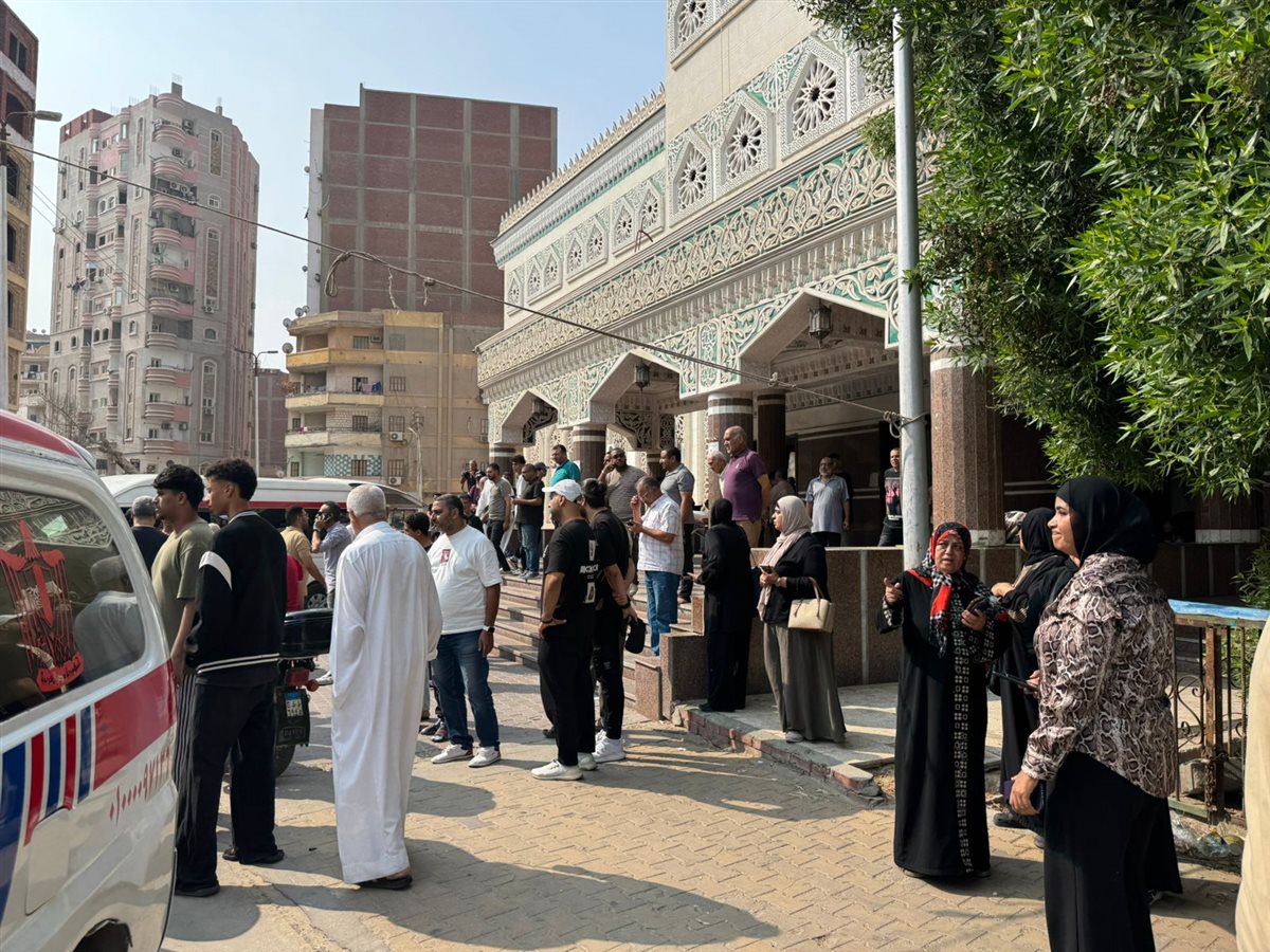 جانب من الجنازة، فيتو