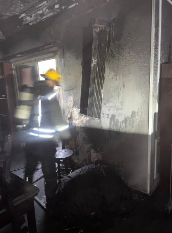 حريق فيلا بالتجمع